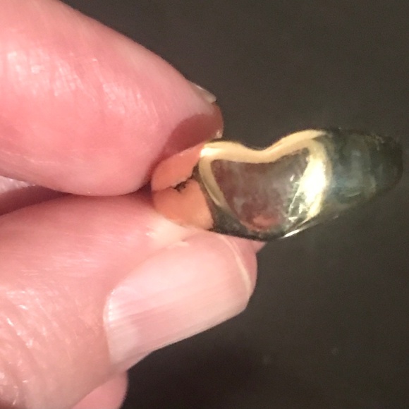 Fashion Ring for Women Heart Shape Alloy Metal Gold-Color New - Picture 1 of 2